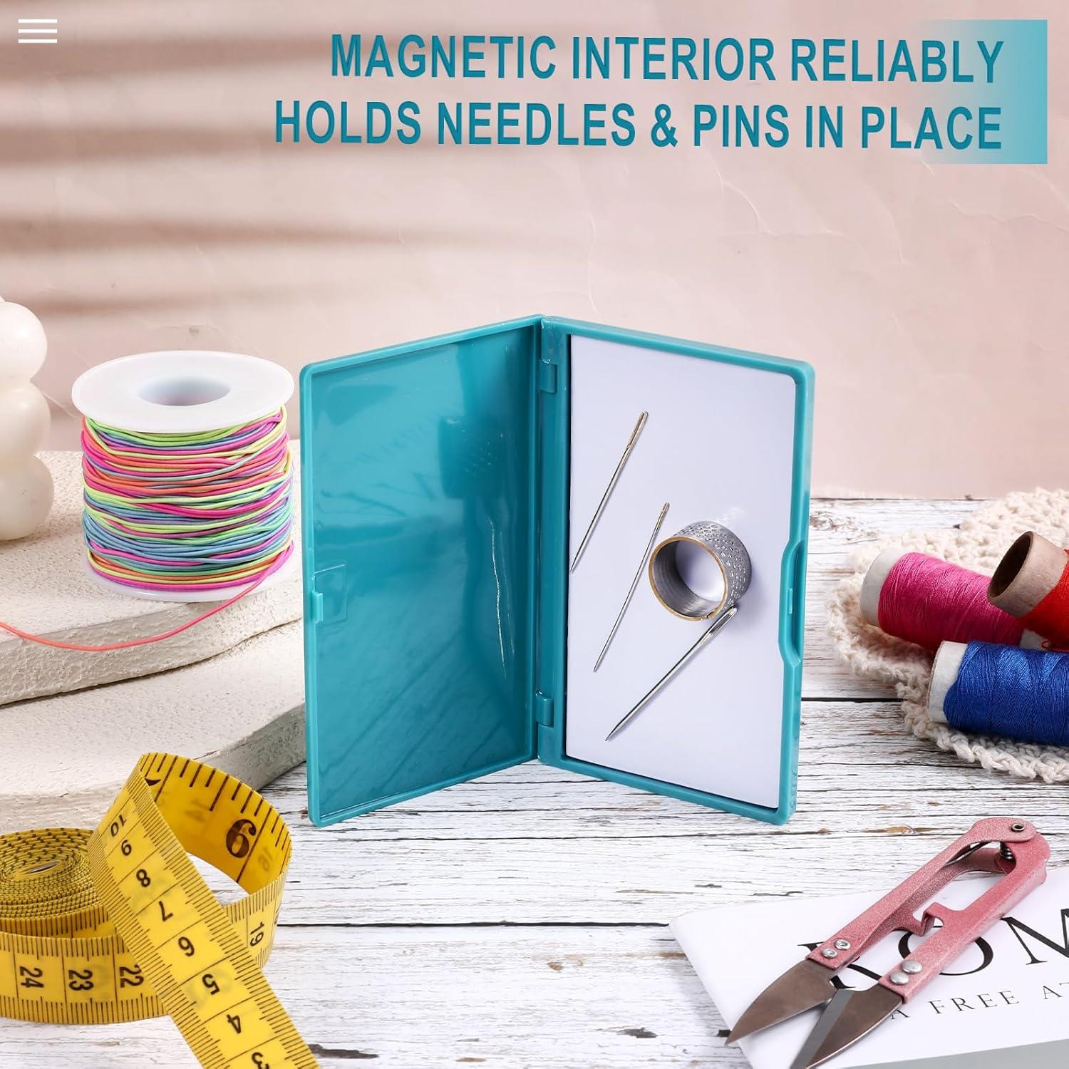 Estuche Magnético para Agujas Piriuuo Verde 11x6.5cm