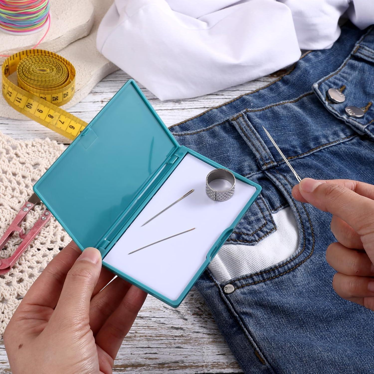 Estuche Magnético para Agujas Piriuuo Verde 11x6.5cm