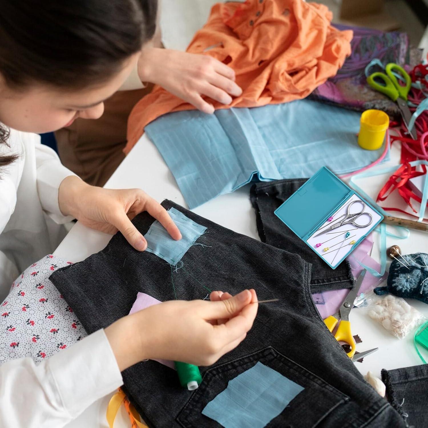 Estuche Magnético para Agujas Piriuuo Verde 11x6.5cm