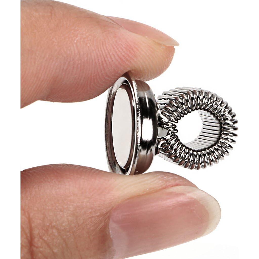 BTSKY Clips Magnéticos de Acero Inoxidable - 8 Piezas