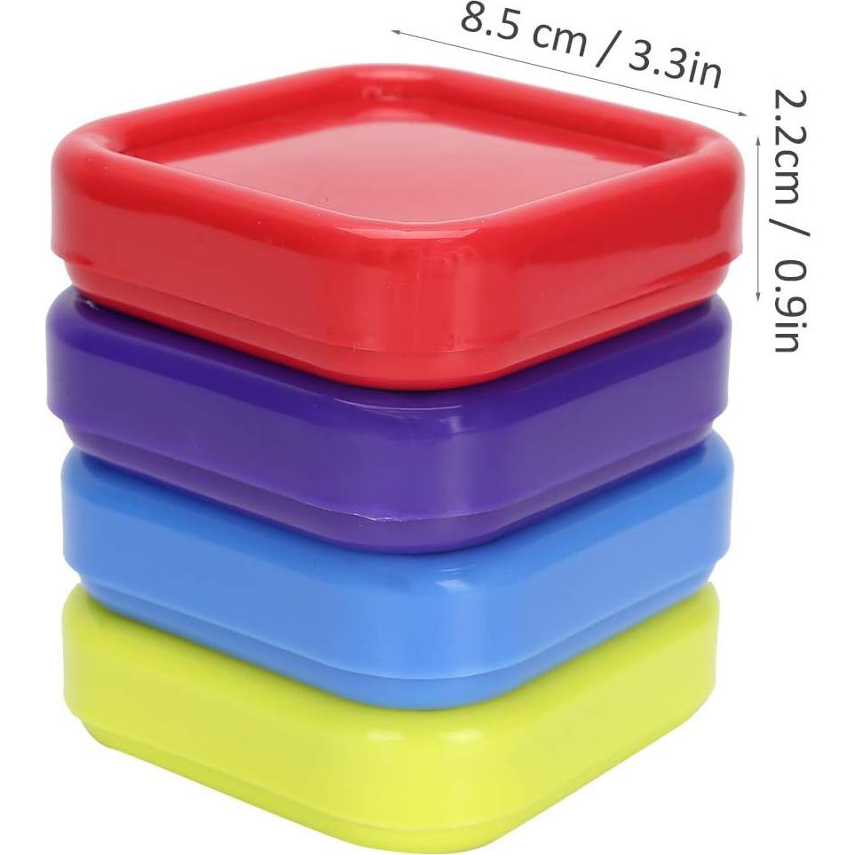 4 Almohadillas Magnéticas para Costura Liyeehao - 8.5x2.2cm