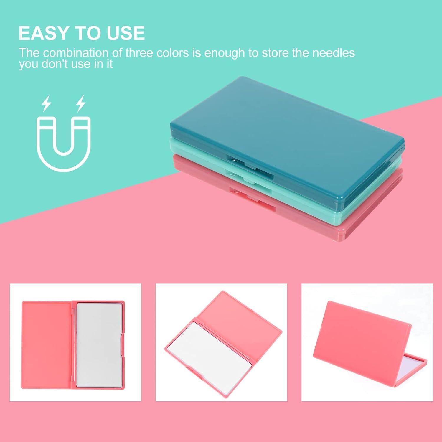 Organizador Magnético de Agujas Ciieeo - 3 Piezas, 204g