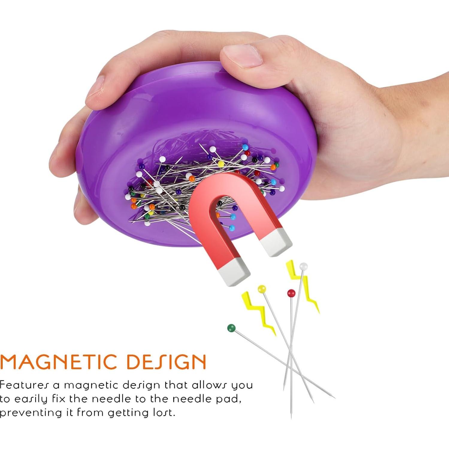 Almohadilla Magnética para Alfileres Ciieeo 10 cm con 100 Alfileres