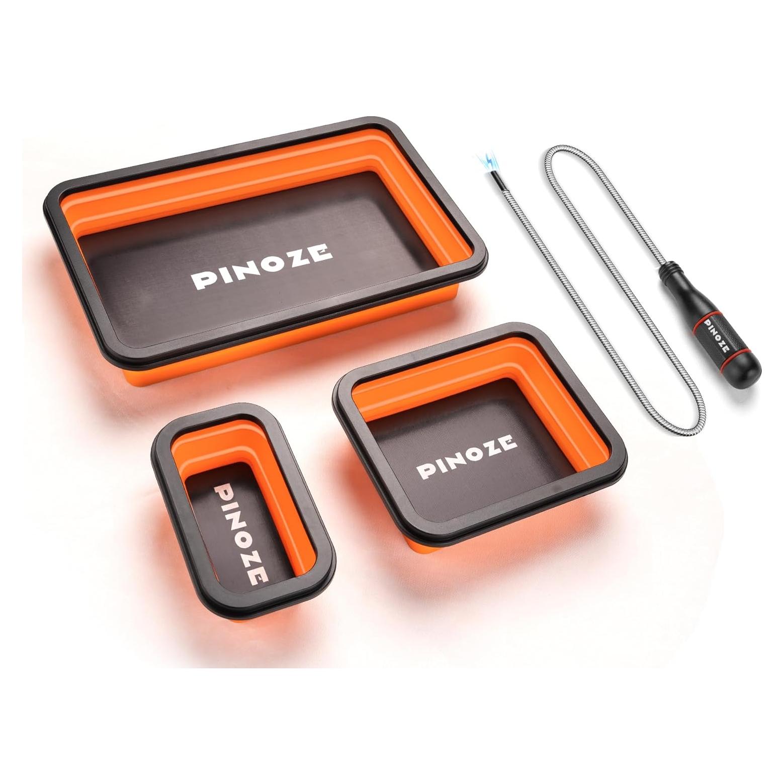 Bandejas Organizadoras Magnéticas Pinoze - 3 Tamaños