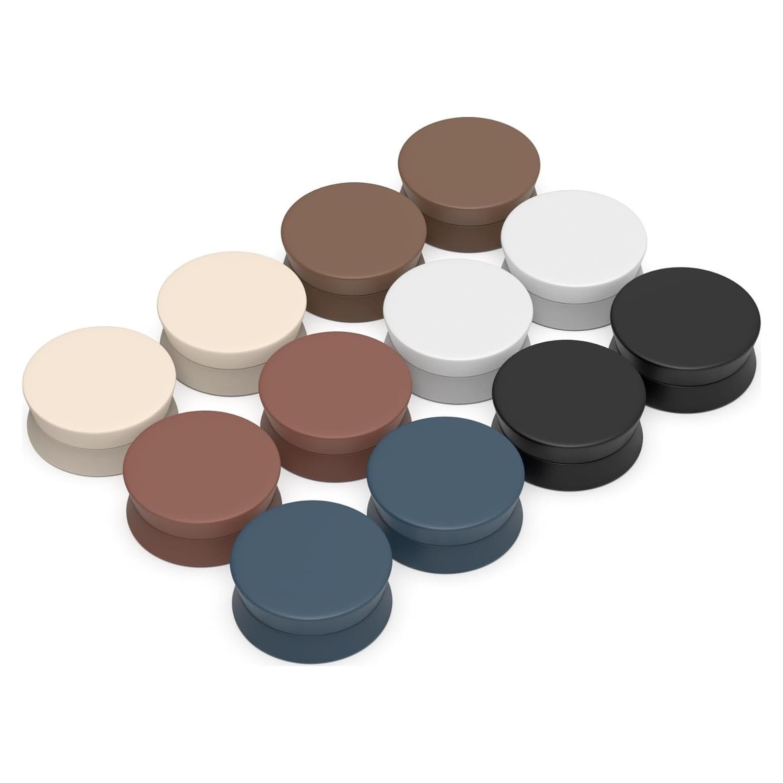 12 Pares de Imán para Hijab Evnlo - Pines Magnéticos Sin Agujas