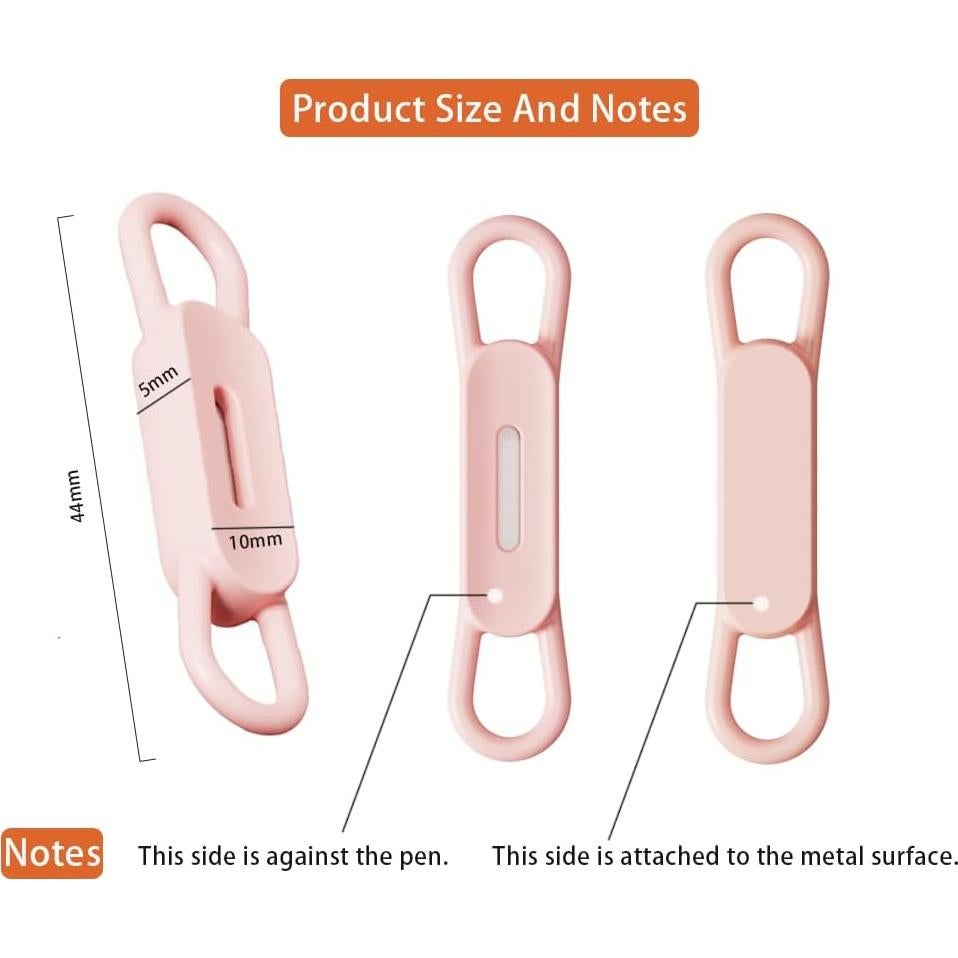 Paquete de 12 Soportes Magnéticos de Silicona Freewindo