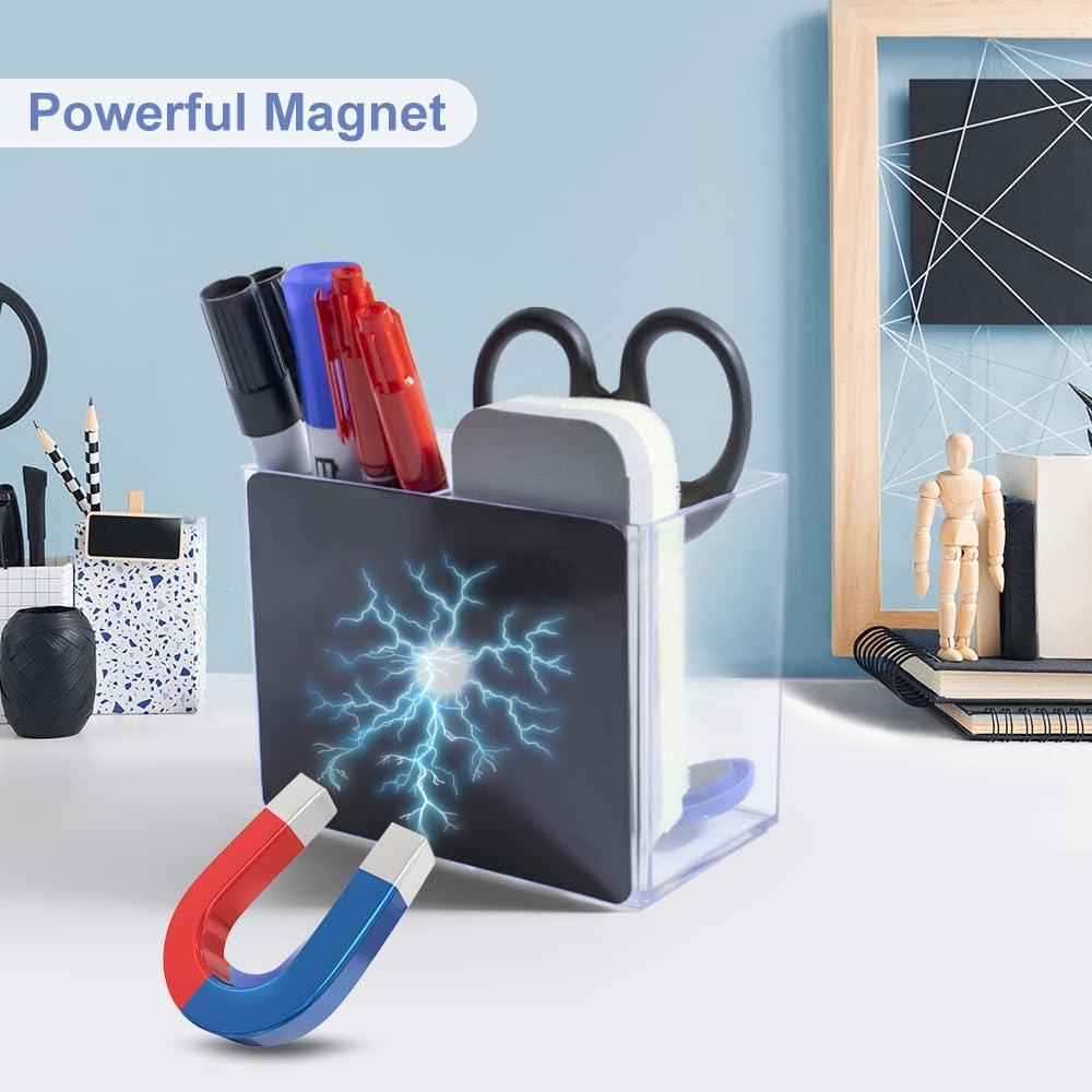 Soporte Magnético para Bolígrafos Rhinocats con 12 Chinchetas