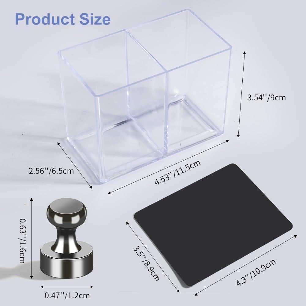 Soporte Magnético para Bolígrafos Rhinocats con 12 Chinchetas