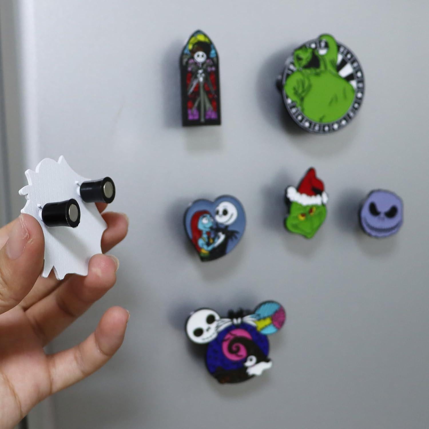 12 Soportes Magnéticos para Pines de Esmalte TEYOUYI Negro