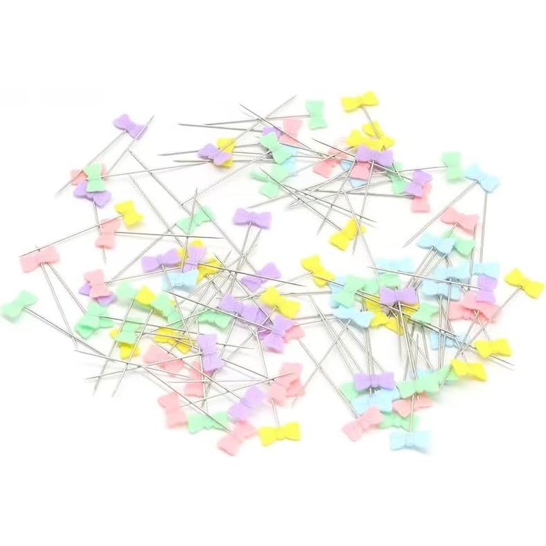 Almohadilla Magnética Bequilter Corazón Púrpura con 100 Alfileres