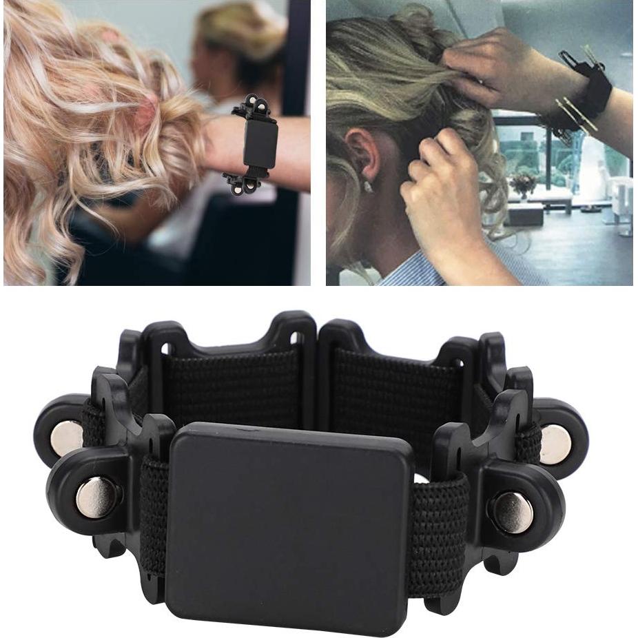 Soporte Magnético para Clips de Cabello ZJchao - Pulsera Estilista