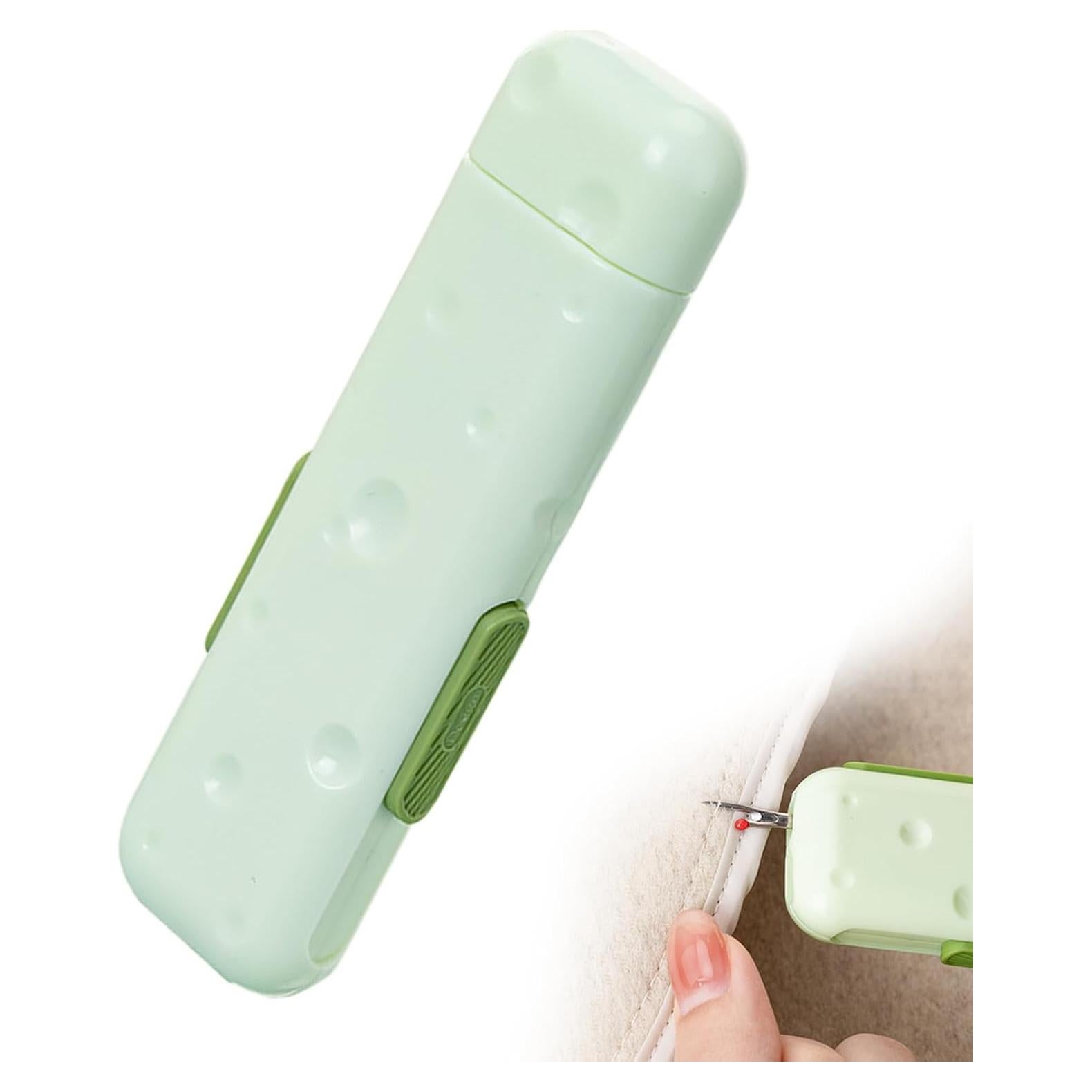 Enhebrador Automático 3 en 1 Kruggo Verde con Estuche