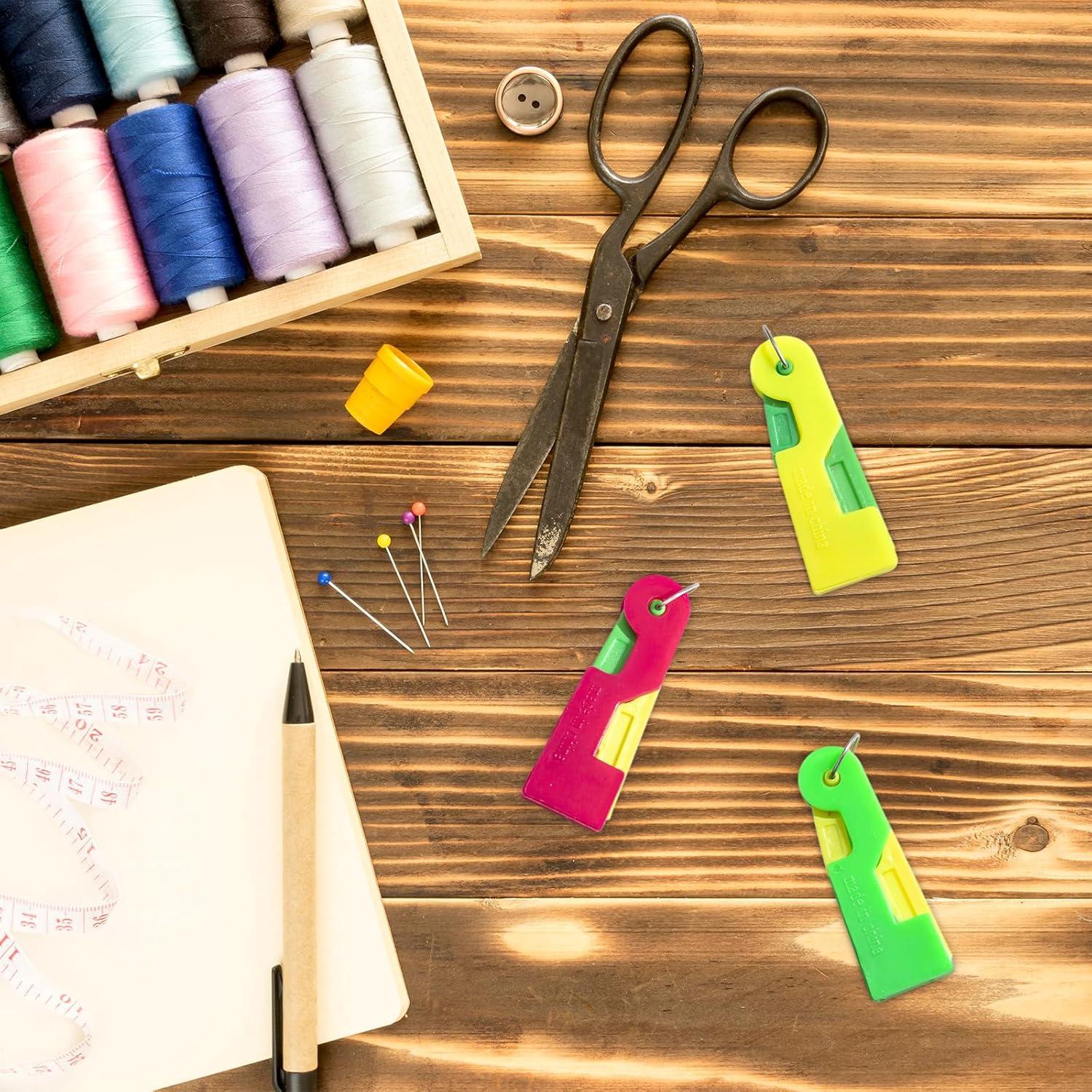 Enhebrador Automático de Agujas Eadwe - 3 PCS, Fácil Uso