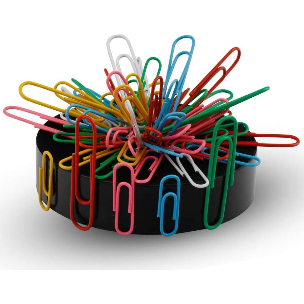 Sujeta Clips Magnético Negro Awsaccy con 160 Piezas de Papel