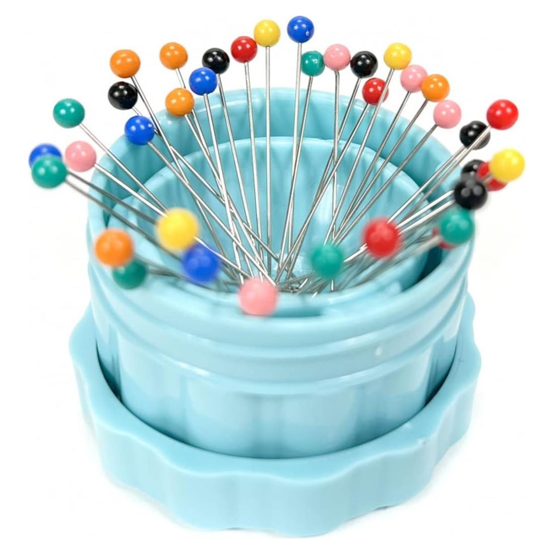 Tazón Magnético para Alfileres Gitana Quilter Azul 3.81cm