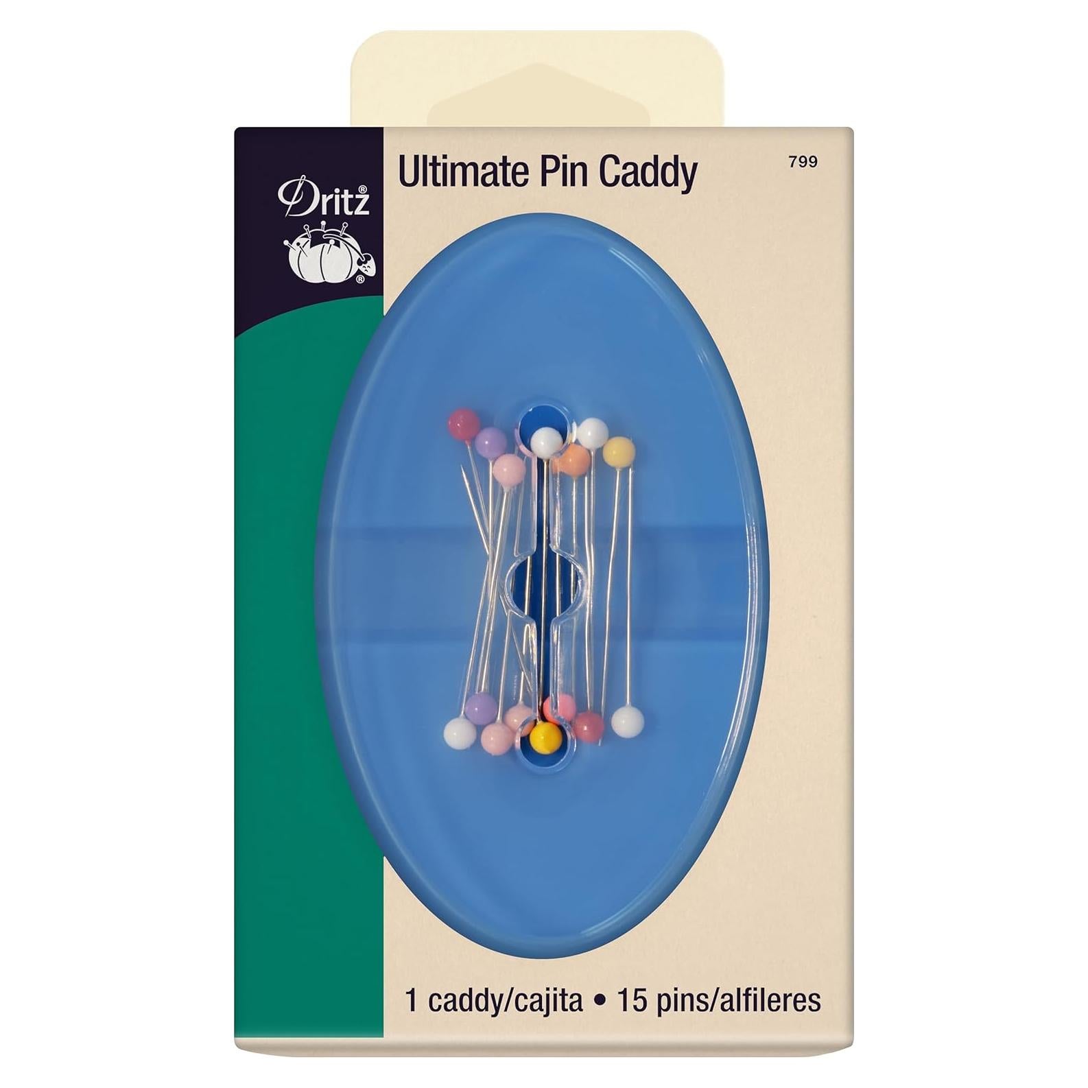 Caddy de Alfileres Dritz Ultimate Azul con 15 Alfileres