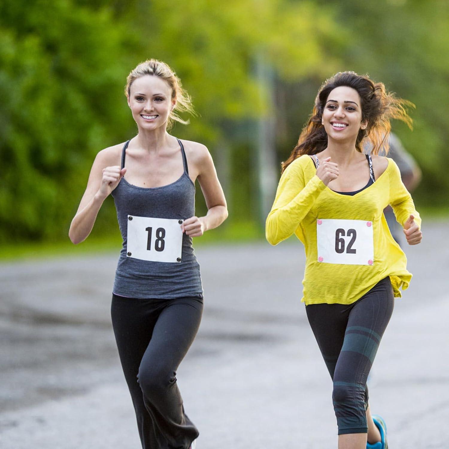 10 Pares de Clips Magnéticos BOXOB para Número de Carrera