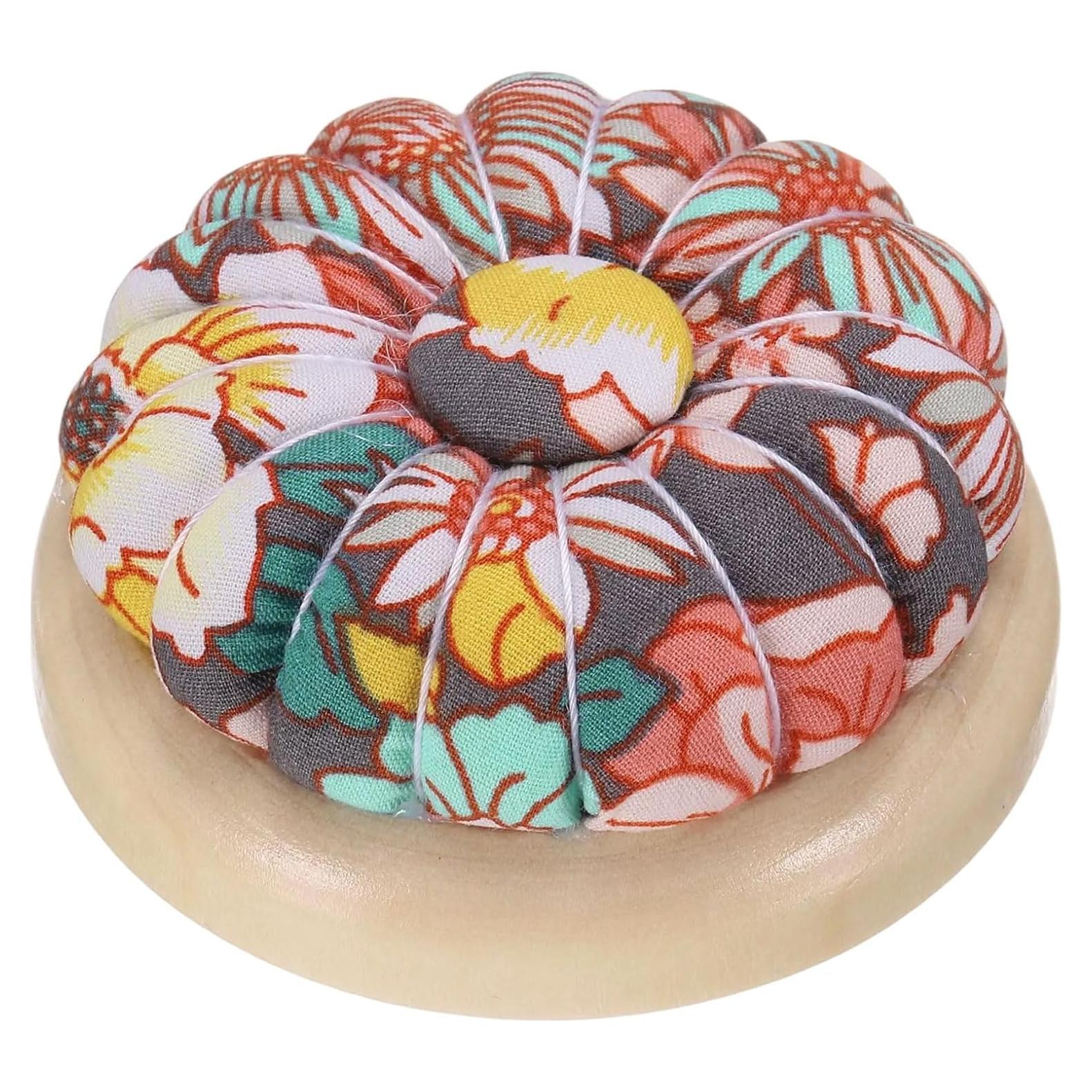 Almohadilla para Agujas de Coser HARFINGTON Base de Madera 14x10cm