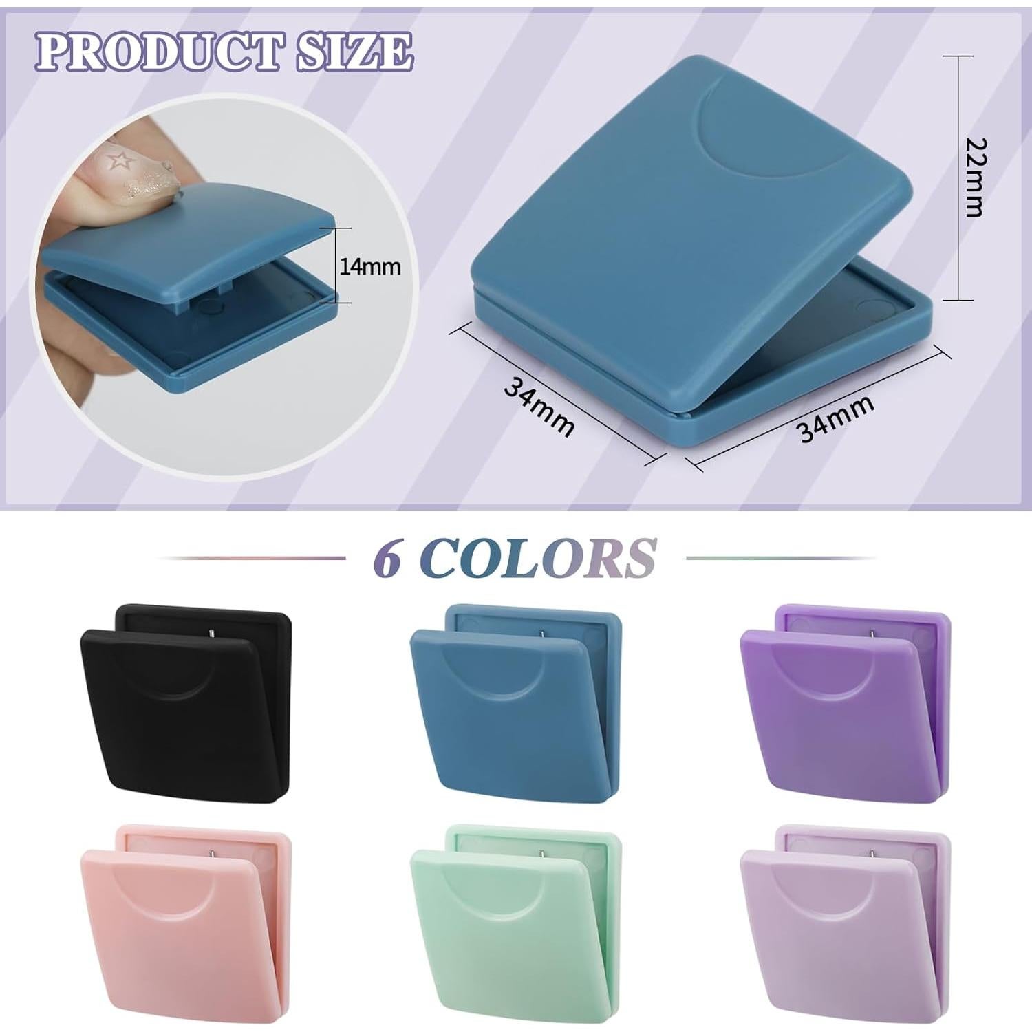 Clips Magnéticos PetsHome 18 Piezas Coloridos para Oficina y Hogar