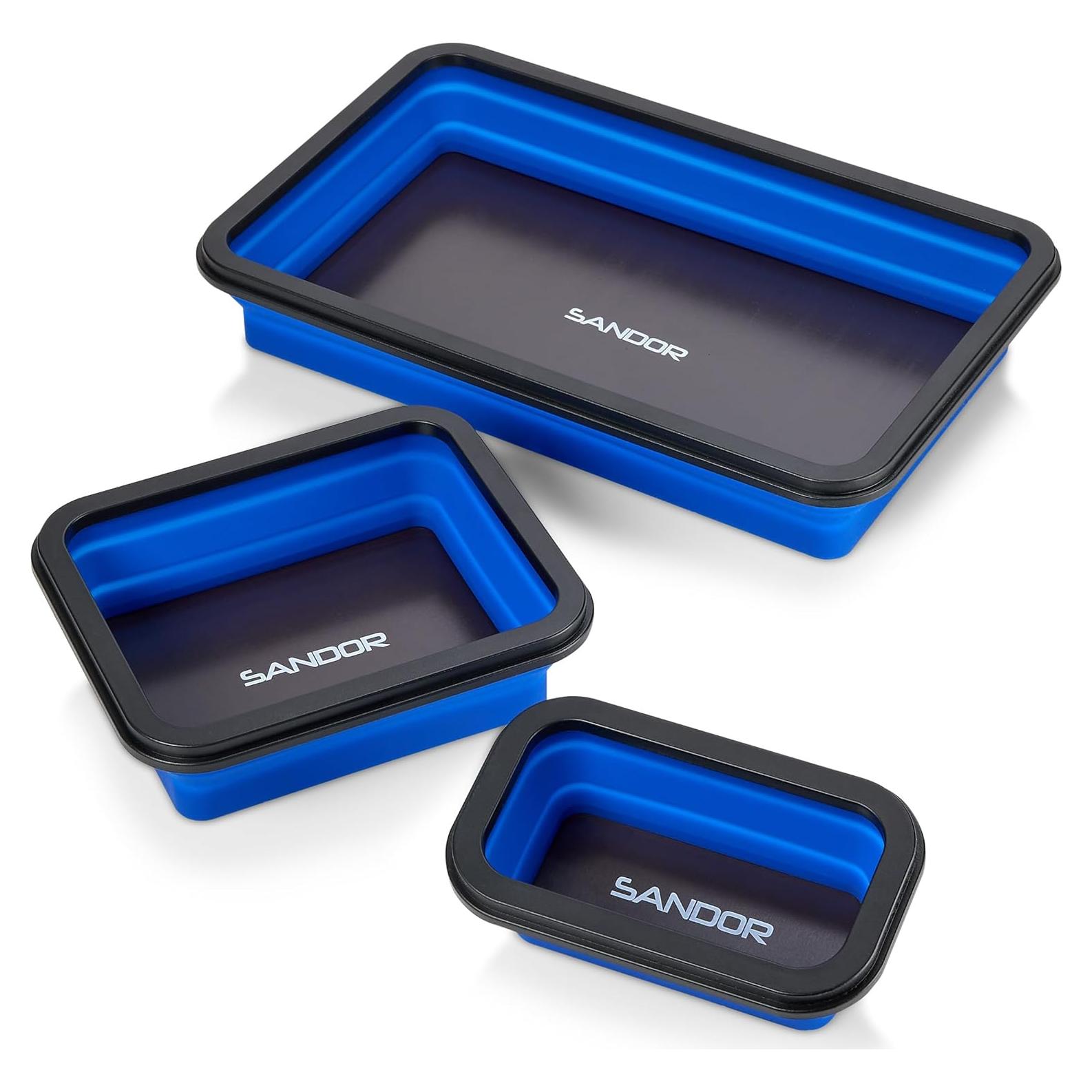 Juego de Bandejas Magnéticas Plegables Sandor - 3 Tamaños