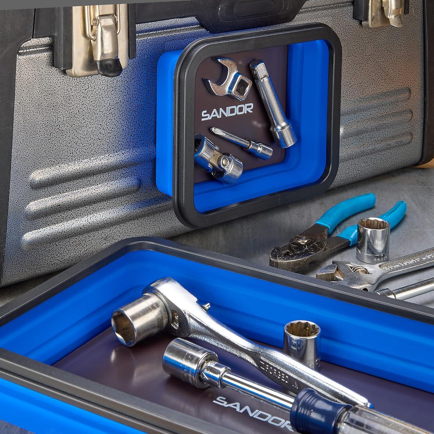 Juego de Bandejas Magnéticas Plegables Sandor - 3 Tamaños