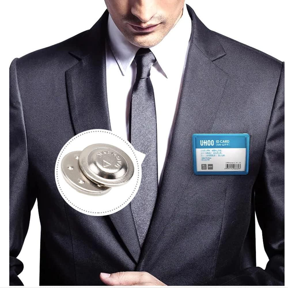 Portaetiquetas Magnéticos Tsurpcao 30-Pack Adhesivo Plateado