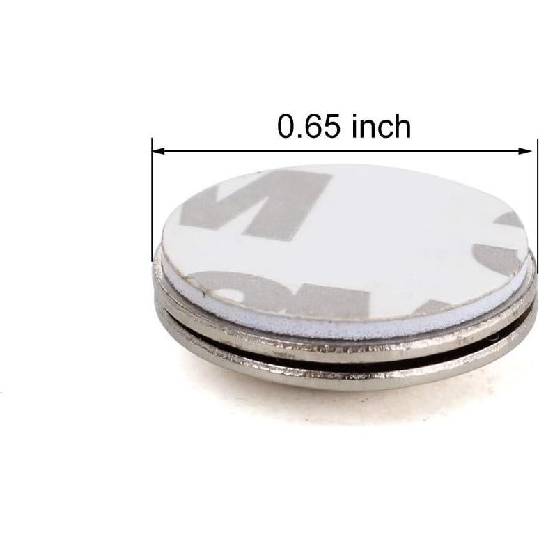 Imanes Redondos Pequeños Hazoulen 17mm Set de 20