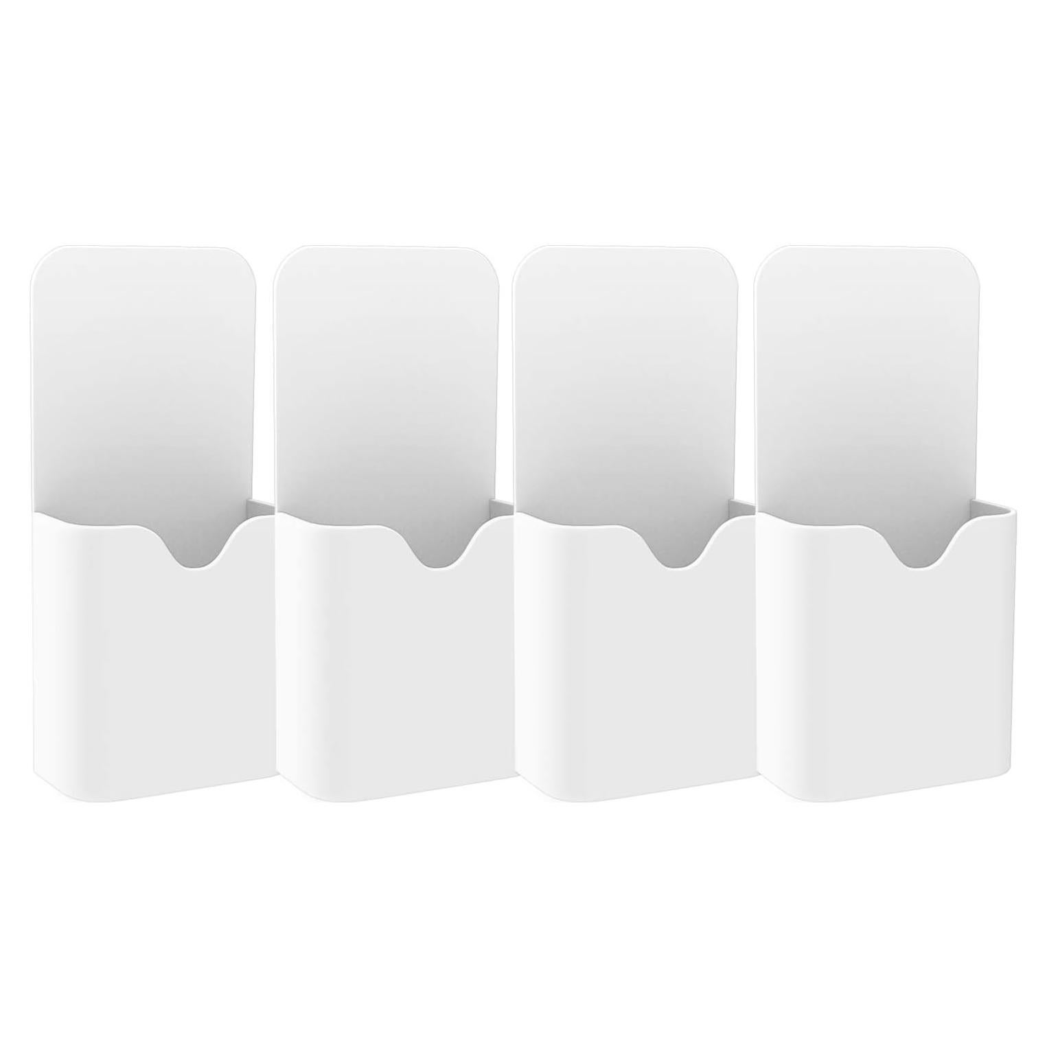 Soporte Magnético para Marcadores MoKo - 4 Paquetes Blanco