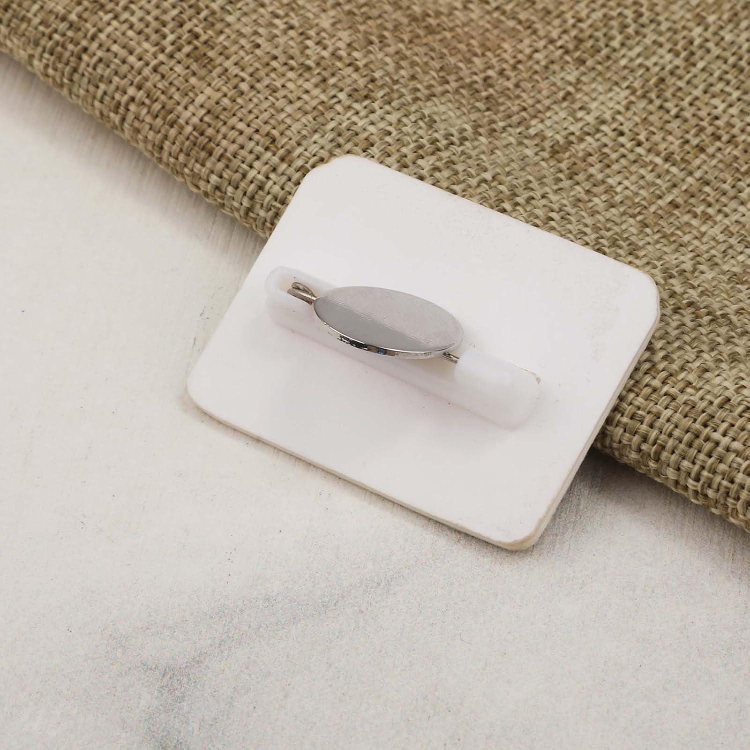 6 Mini Convertidores de Broche Magnéticos NQEUEPN - Dorado y Plateado