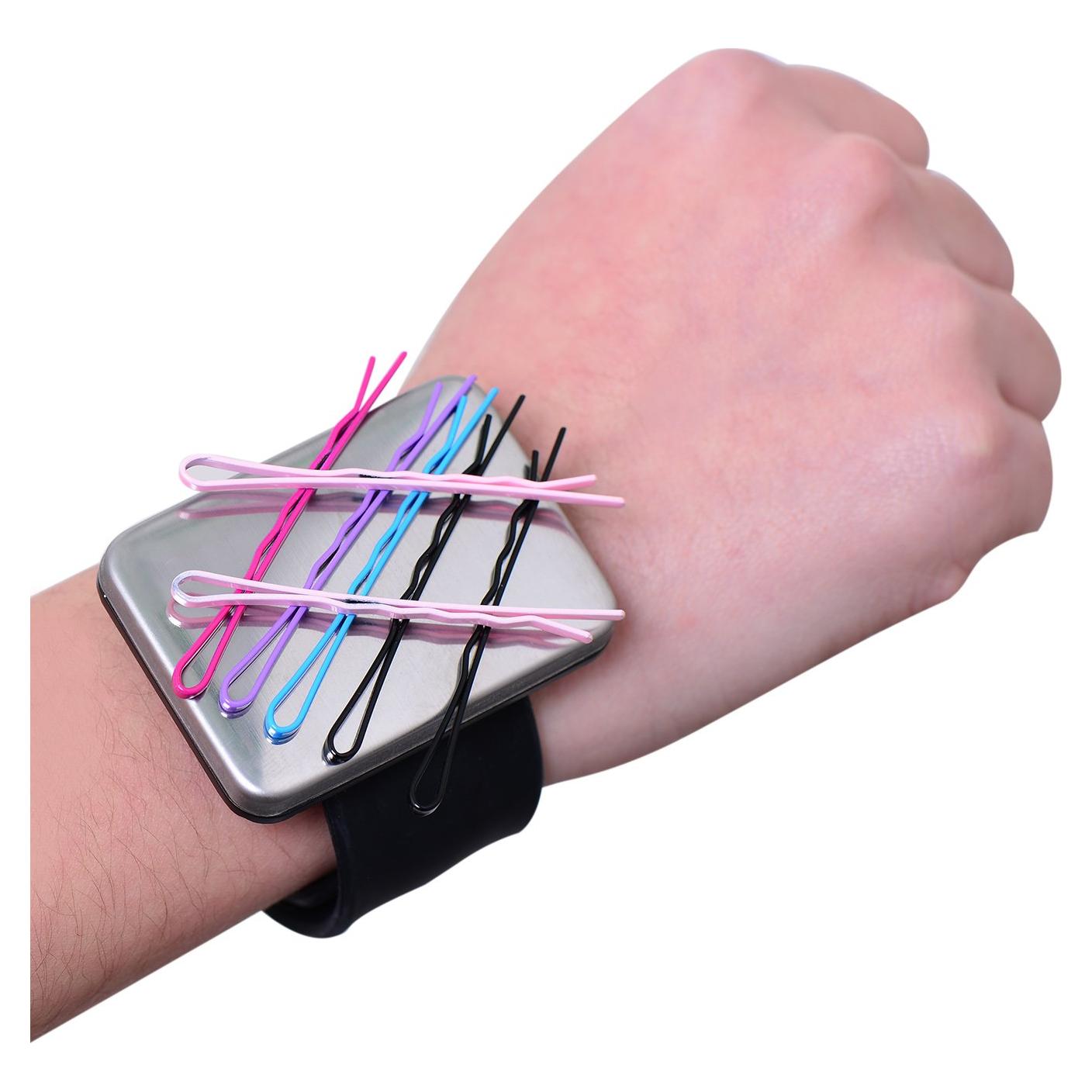 Banda de Muñeca Magnética de Silicona Perfehair para Pasadores