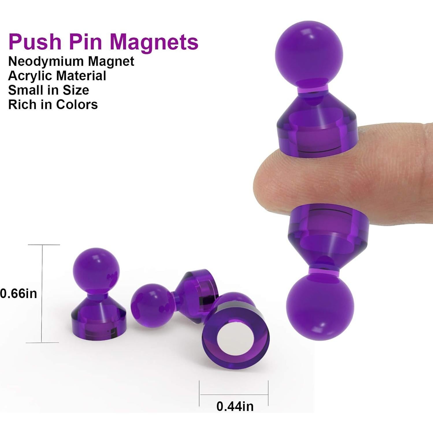 Imanes de Clavijas Magnéticas Ant Mag 18 Piezas 11mm x 17mm