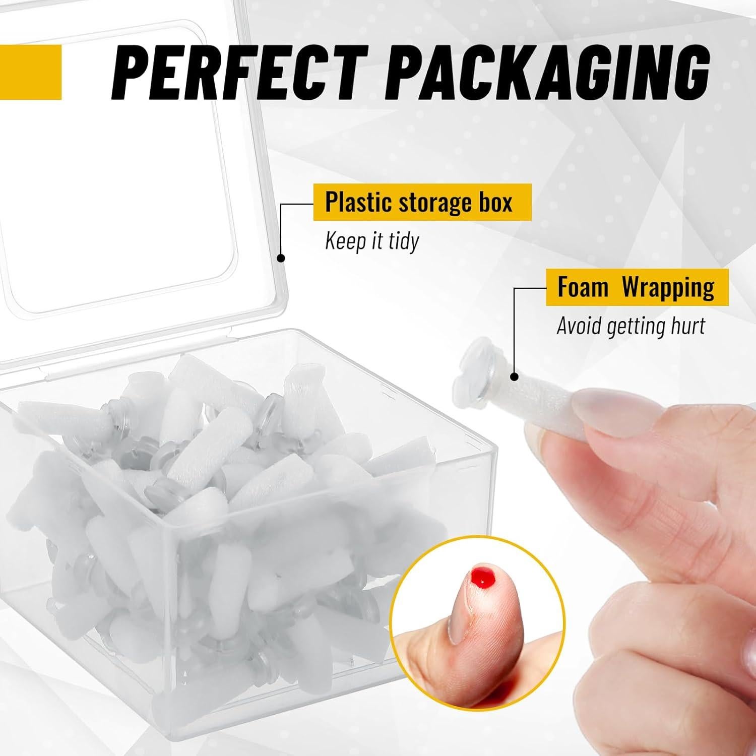 20 Juegos de Imán de Pincho Magnético Outus para Pósters