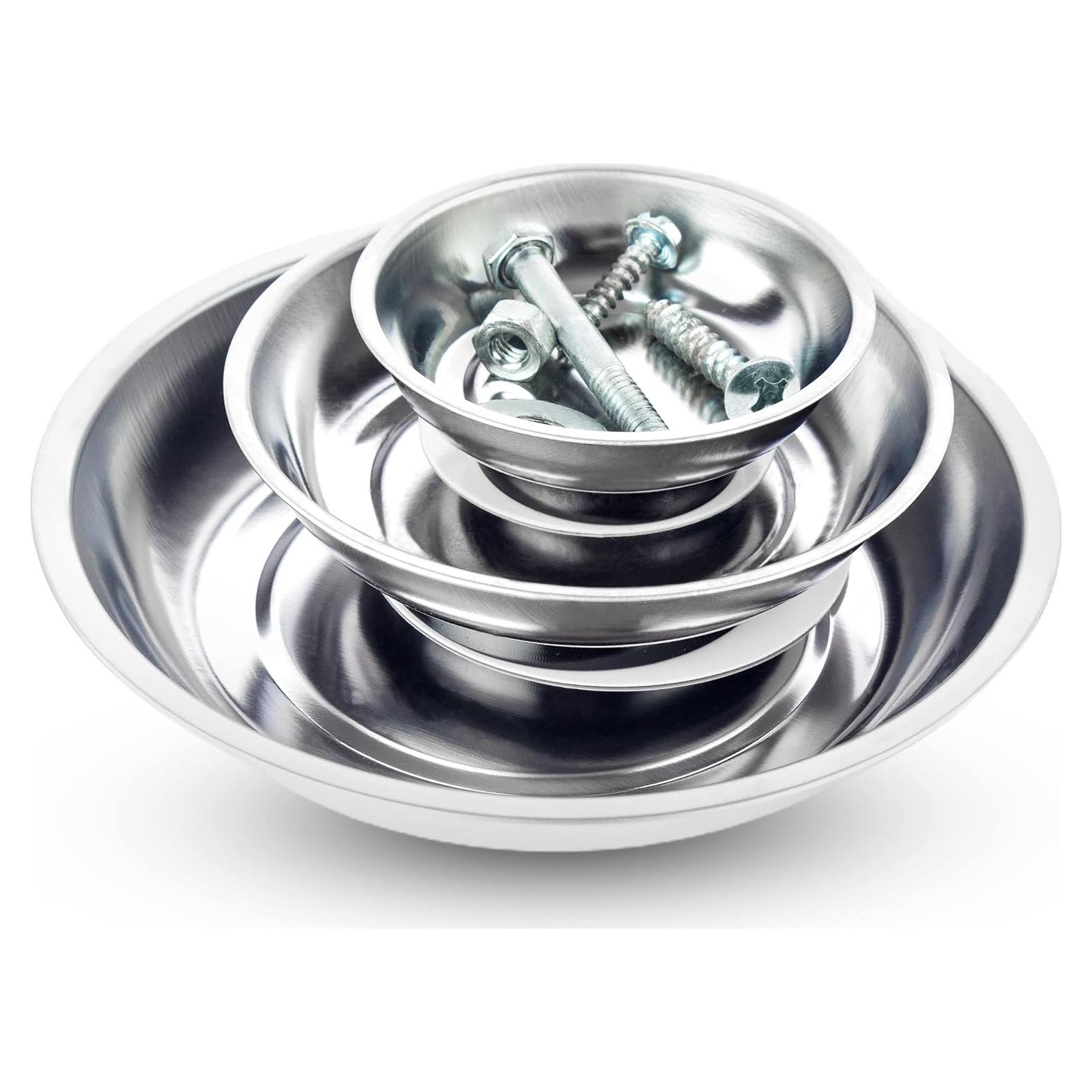 Tazón Magnético EHOMEA2Z Conjunto de 3 para Tornillos y Tuercas