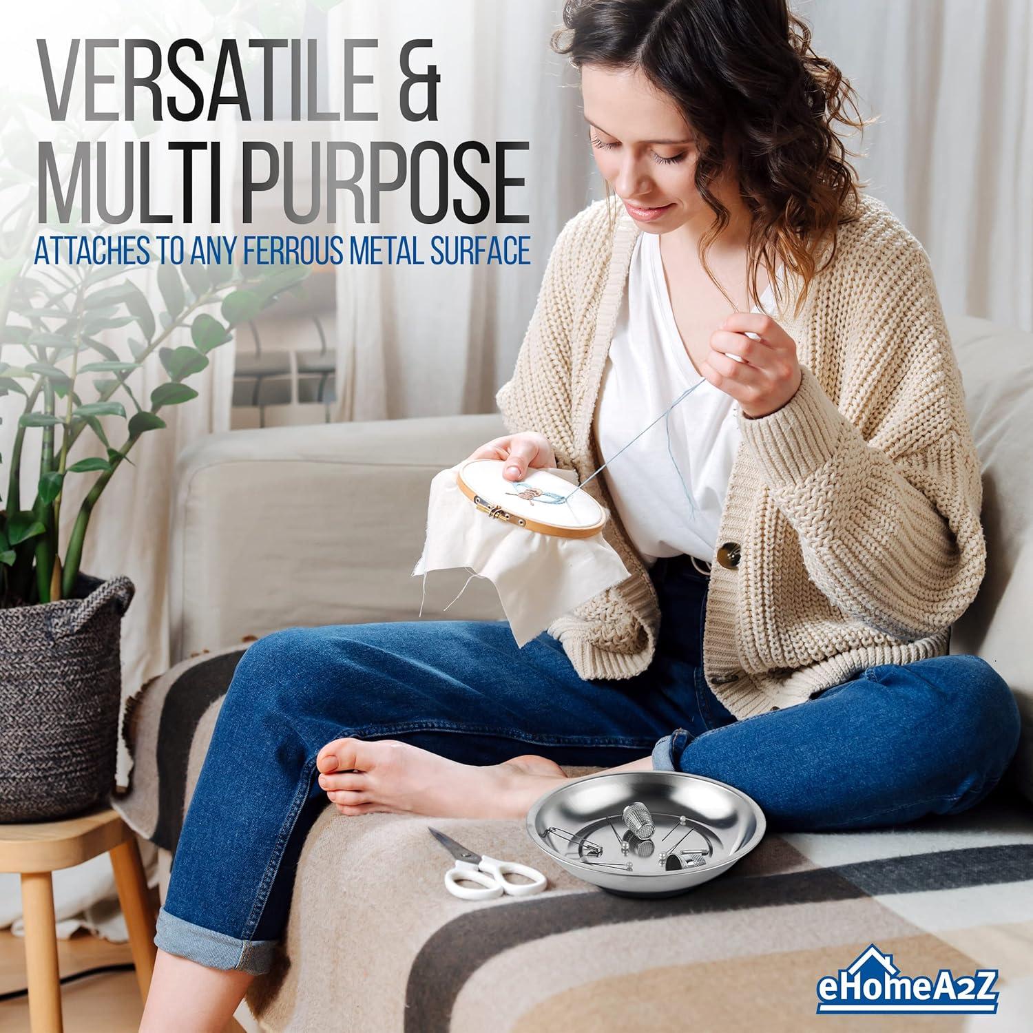 Tazón Magnético EHOMEA2Z Conjunto de 3 para Tornillos y Tuercas