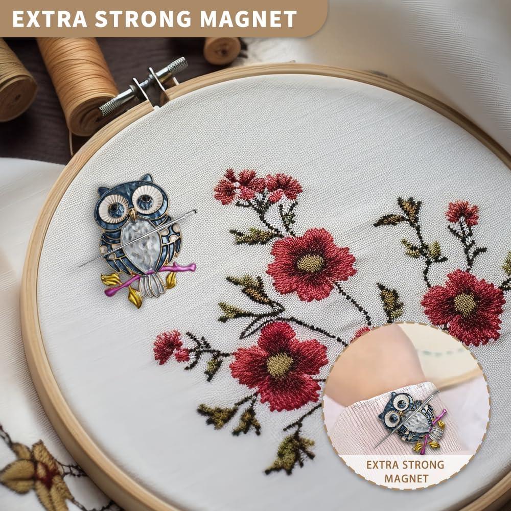 Imán para Agujas VODOZAVA Mariposa Rosa 2.54cm