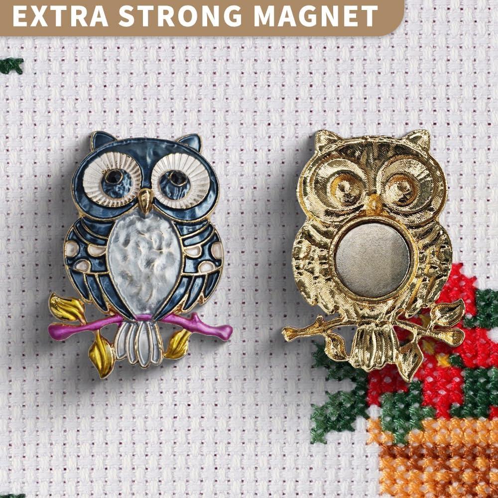 Imán para Agujas VODOZAVA Mariposa Rosa 2.54cm