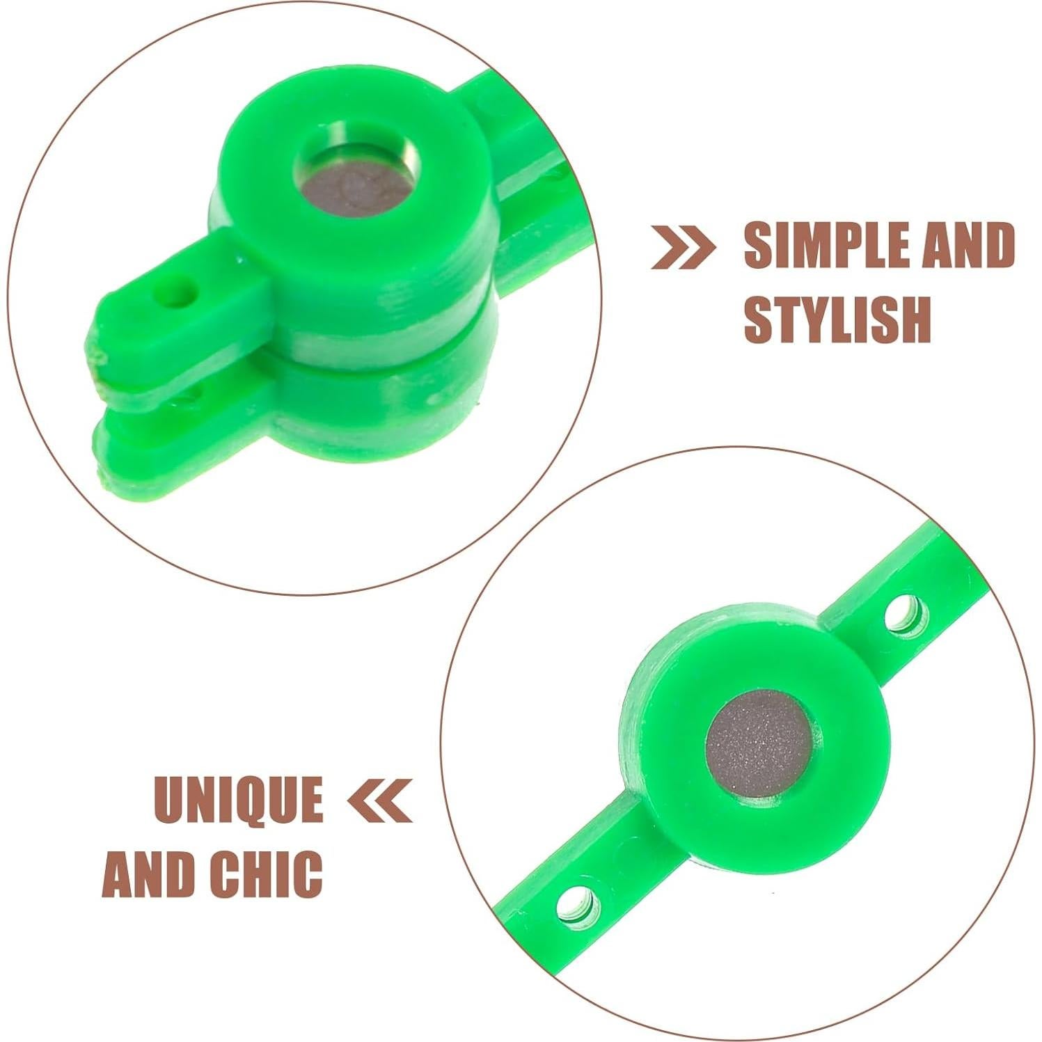 Soporte de Boutonniere Magnético EXCEART 2 Piezas 8cm