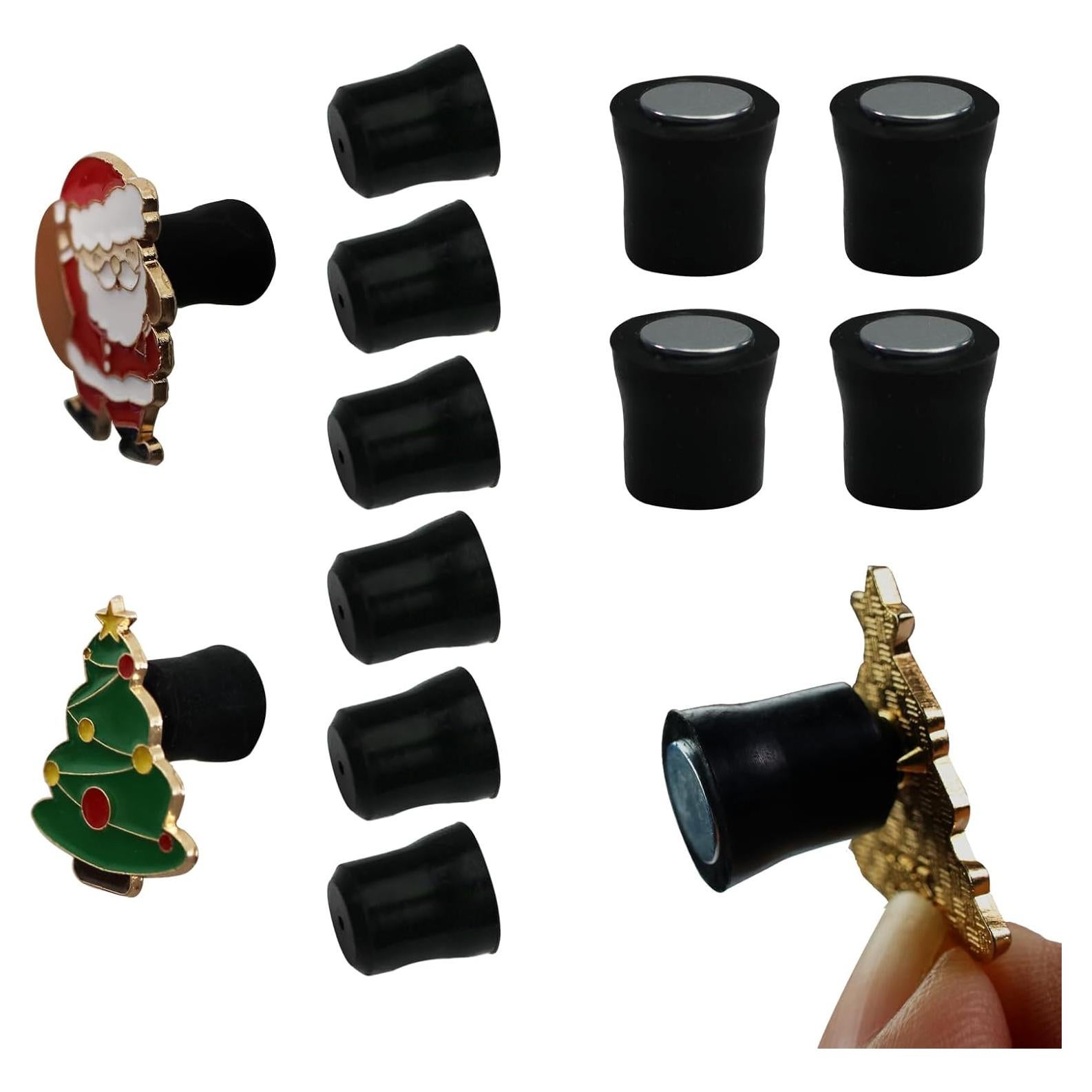 10 Sujetadores Magnéticos WFCYX para Pines de Esmalte