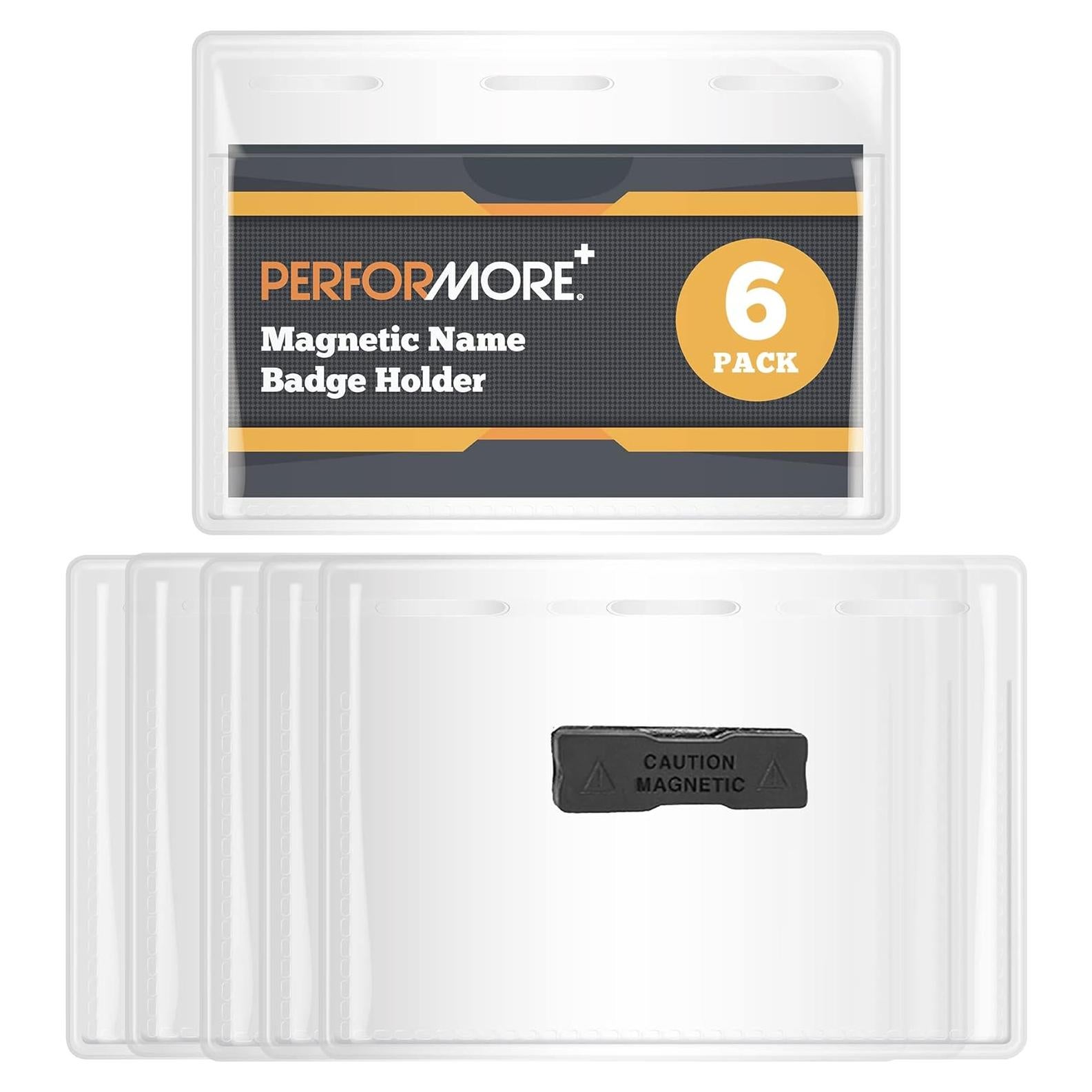 Kit de Sujetadores Magnéticos Performore 6 Piezas 11.43x8.89 cm