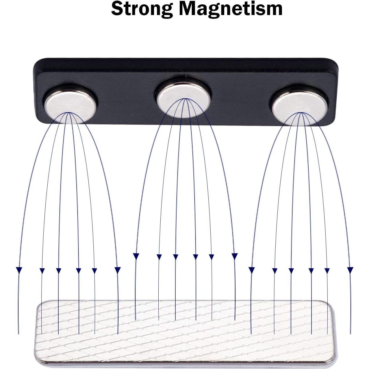 Soportes Magnéticos para Etiquetas de Nombre SINYUDUN 25 Unidades