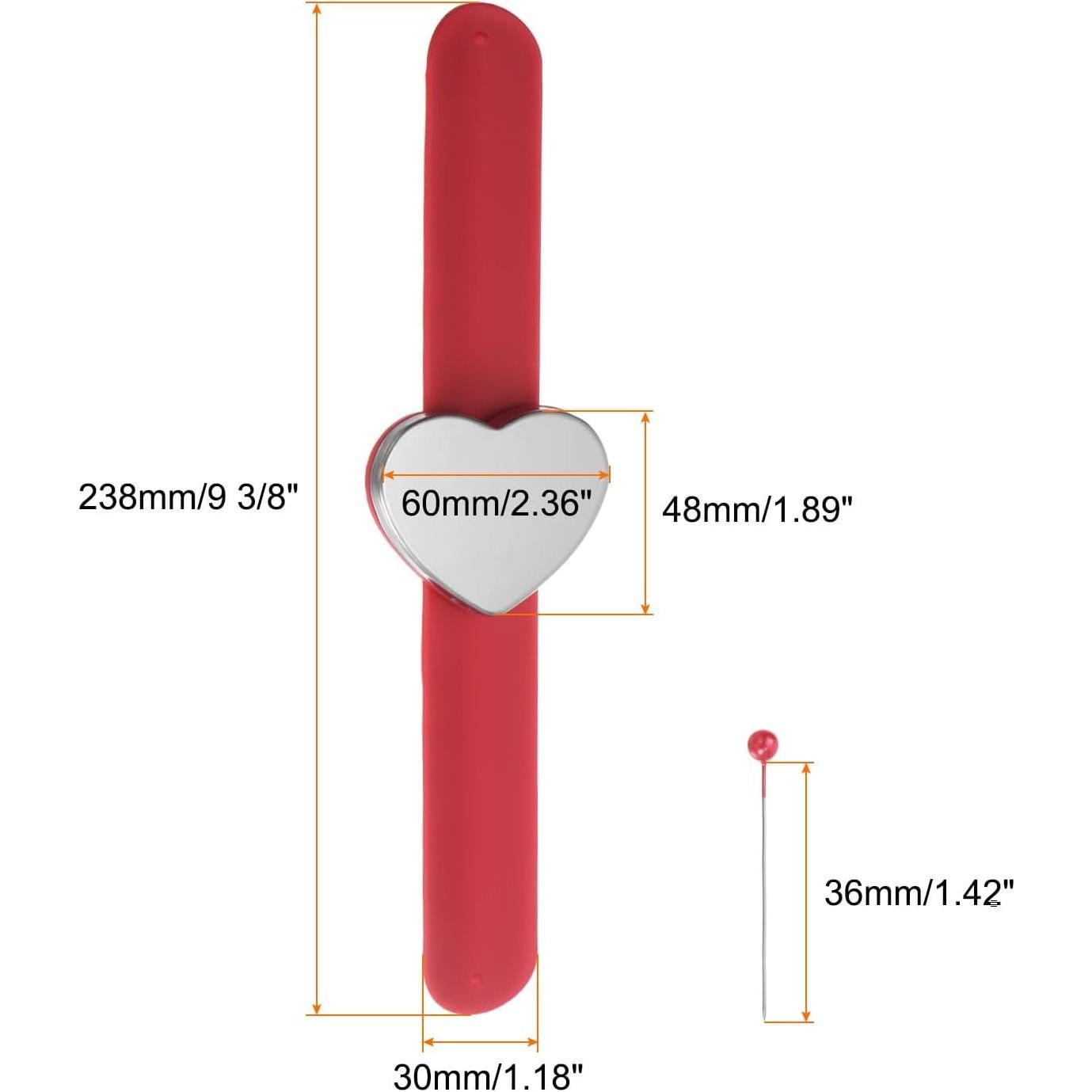 Portaagujas Magnético Harfington Pulsera Silicona 100 Agujas