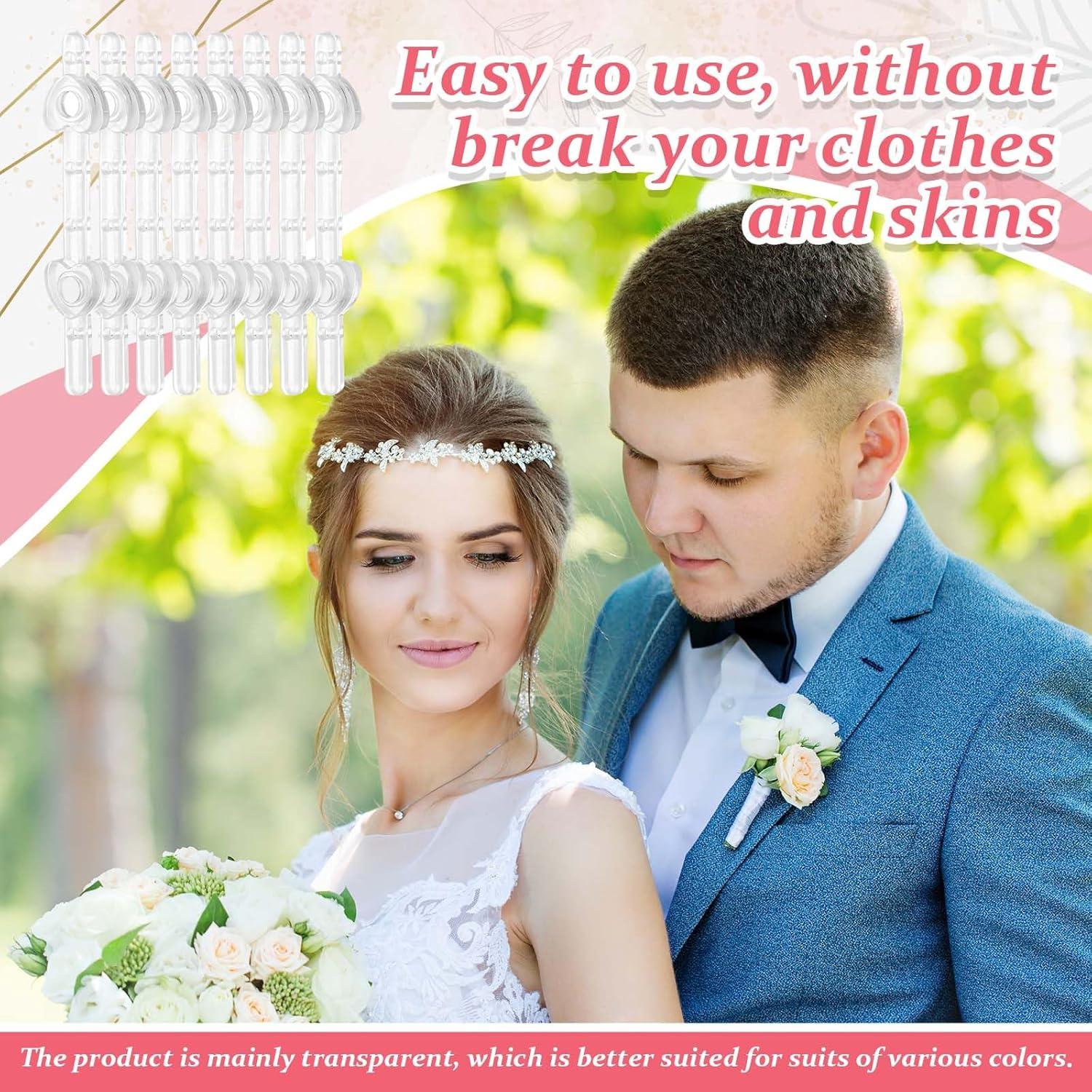 WILLBOND 7 Pares de Imanes Florales para Boutonniere