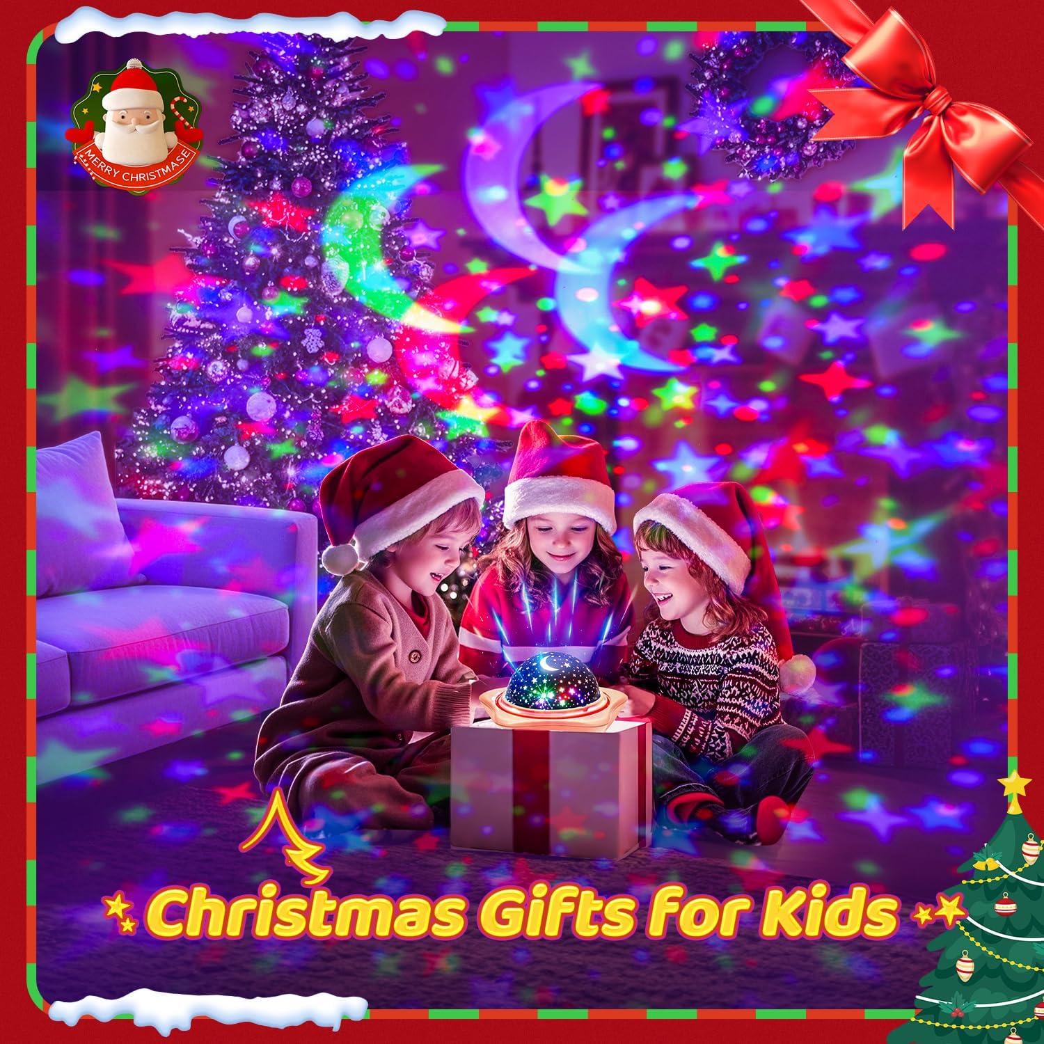 Luz Nocturna Unicornio PIKOY 360° Recargable Rosa 6 Películas