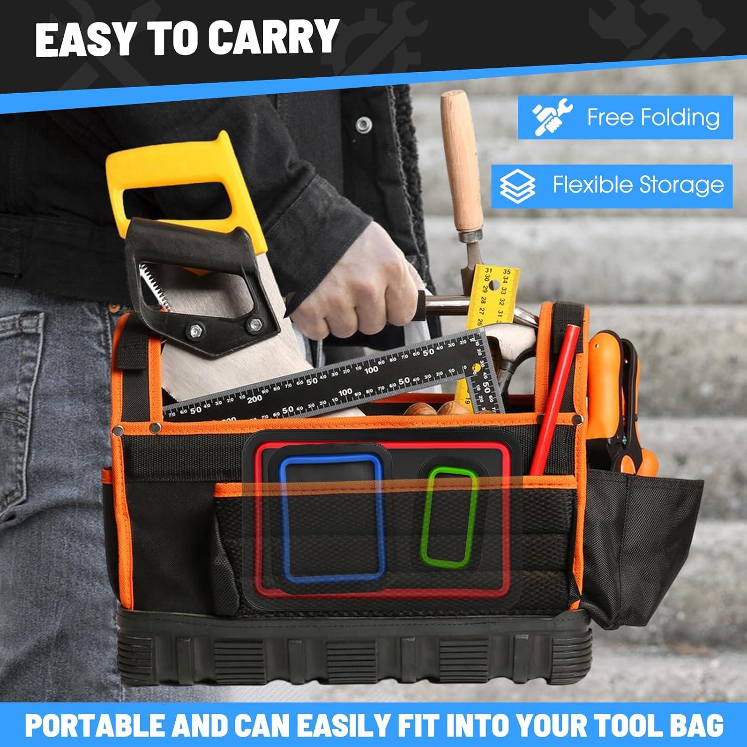 Juego de Bandejas Magnéticas Plegables Jebousike 3 Piezas