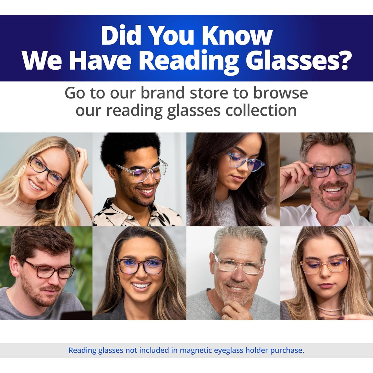 Soporte Magnético para Gafas Readerest Negro Perla