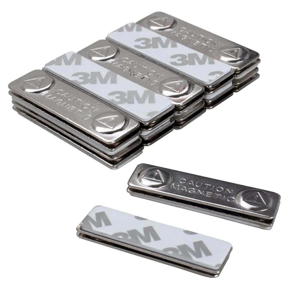 Imanes Magnéticos para Placas de Nombre HAZOULEN - 24 Piezas