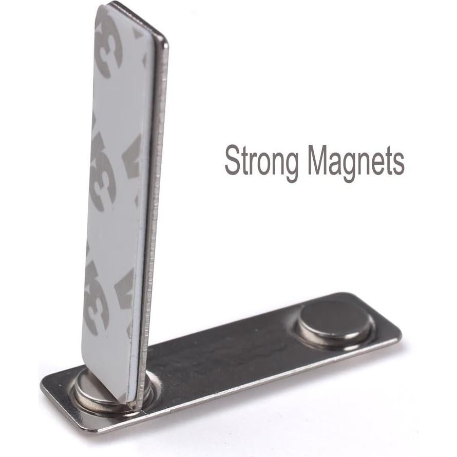 Imanes Magnéticos para Placas de Nombre HAZOULEN - 24 Piezas