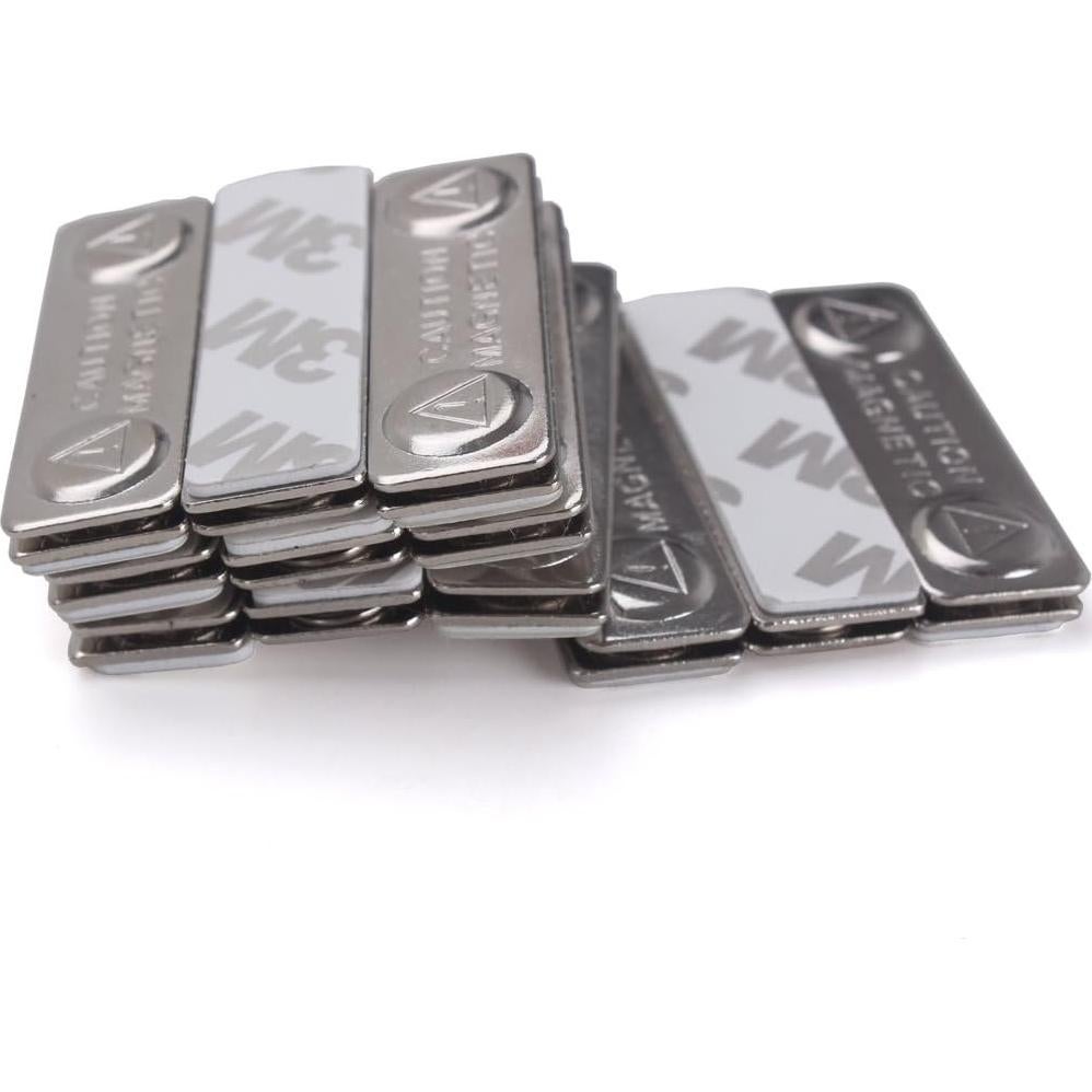 Imanes Magnéticos para Placas de Nombre HAZOULEN - 24 Piezas