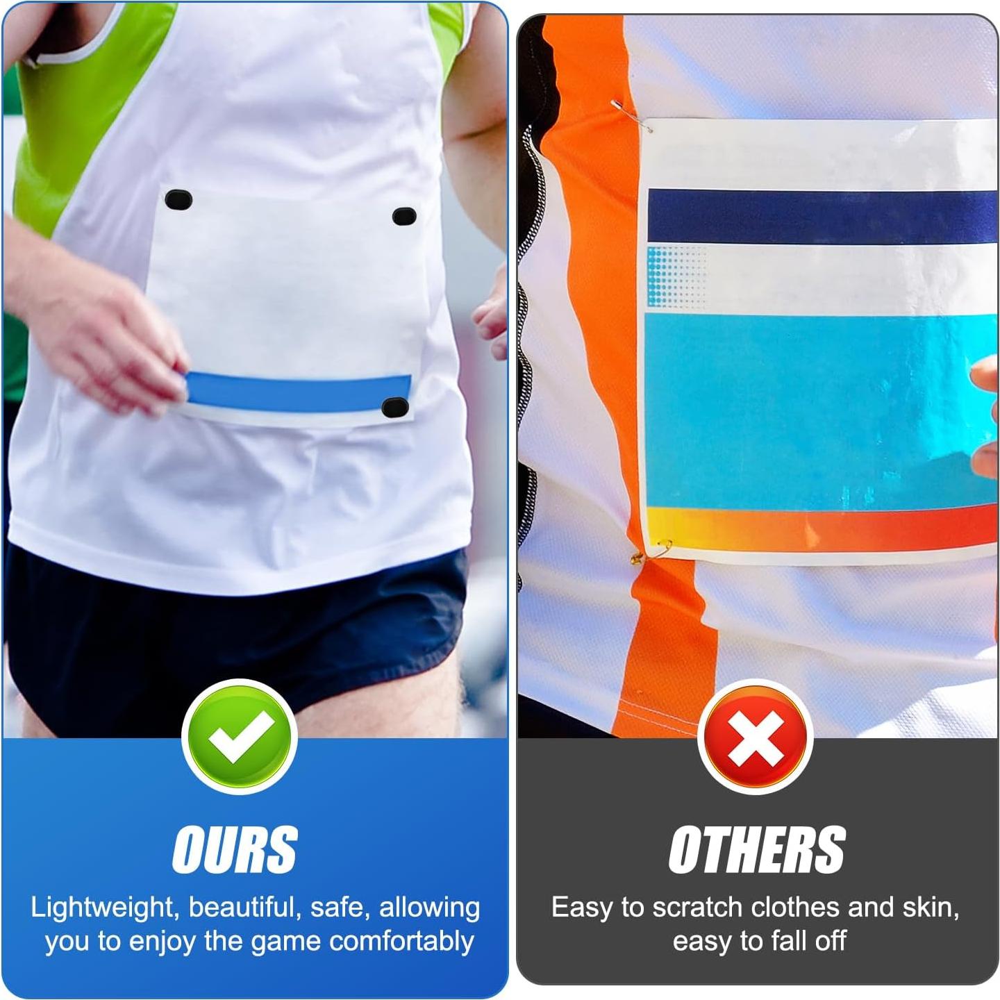 10 Pares de Clips Magnéticos para Número de Carrera Gosknor