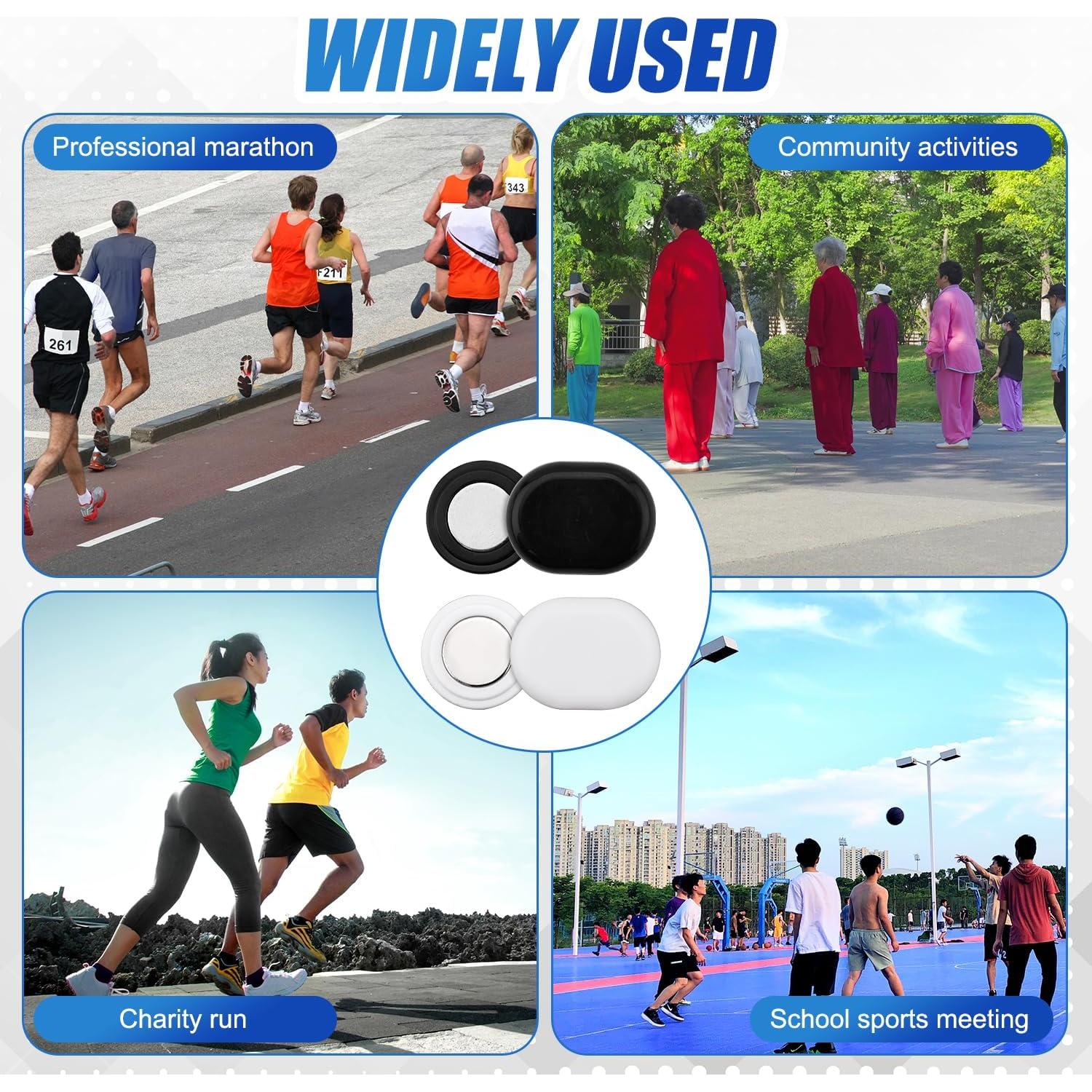 10 Pares de Clips Magnéticos para Número de Carrera Gosknor